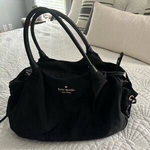 Kate Spade baby diaper bag in black